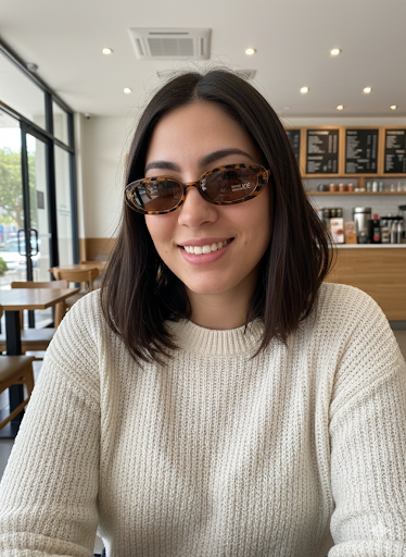 Lentes  de sol - Mary animal print.