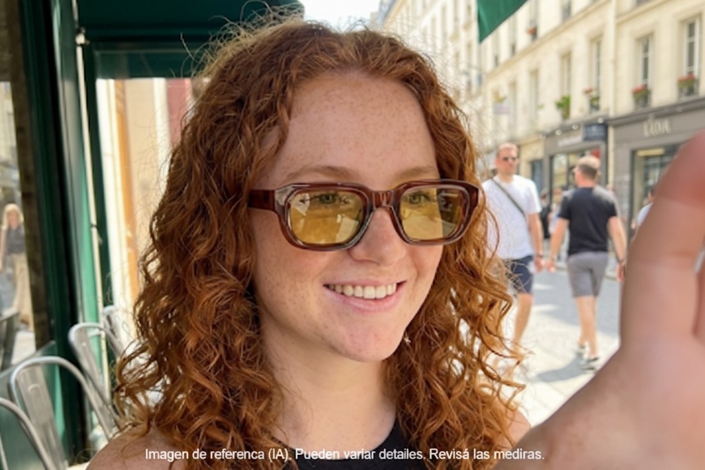 Lentes de sol - Africa marron.