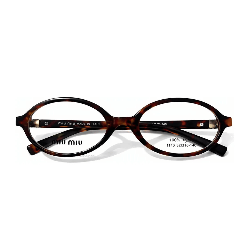 Lentes de anti luz azul y armazones. Miu Miu.