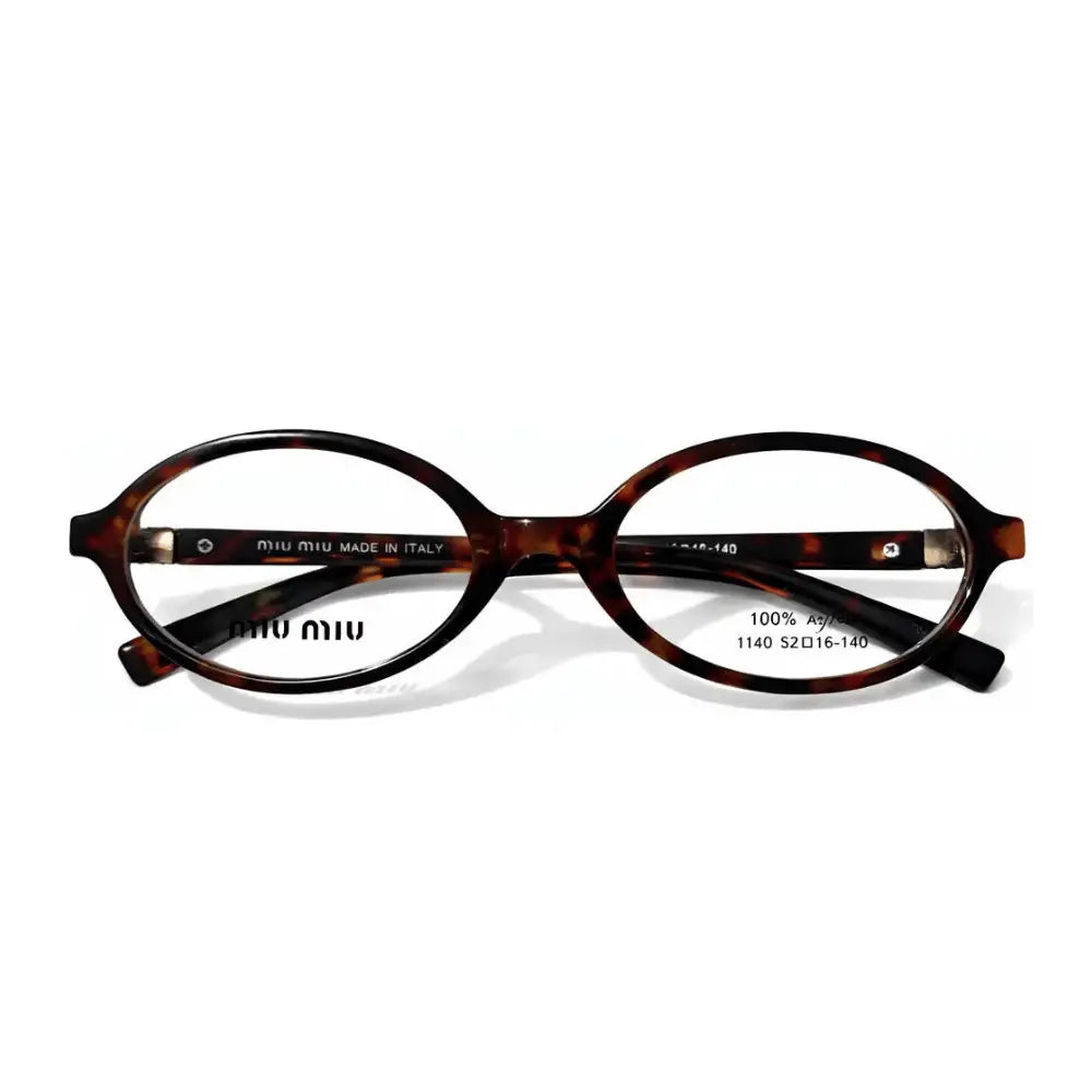 Lentes de anti luz azul y armazones. Miu Miu.