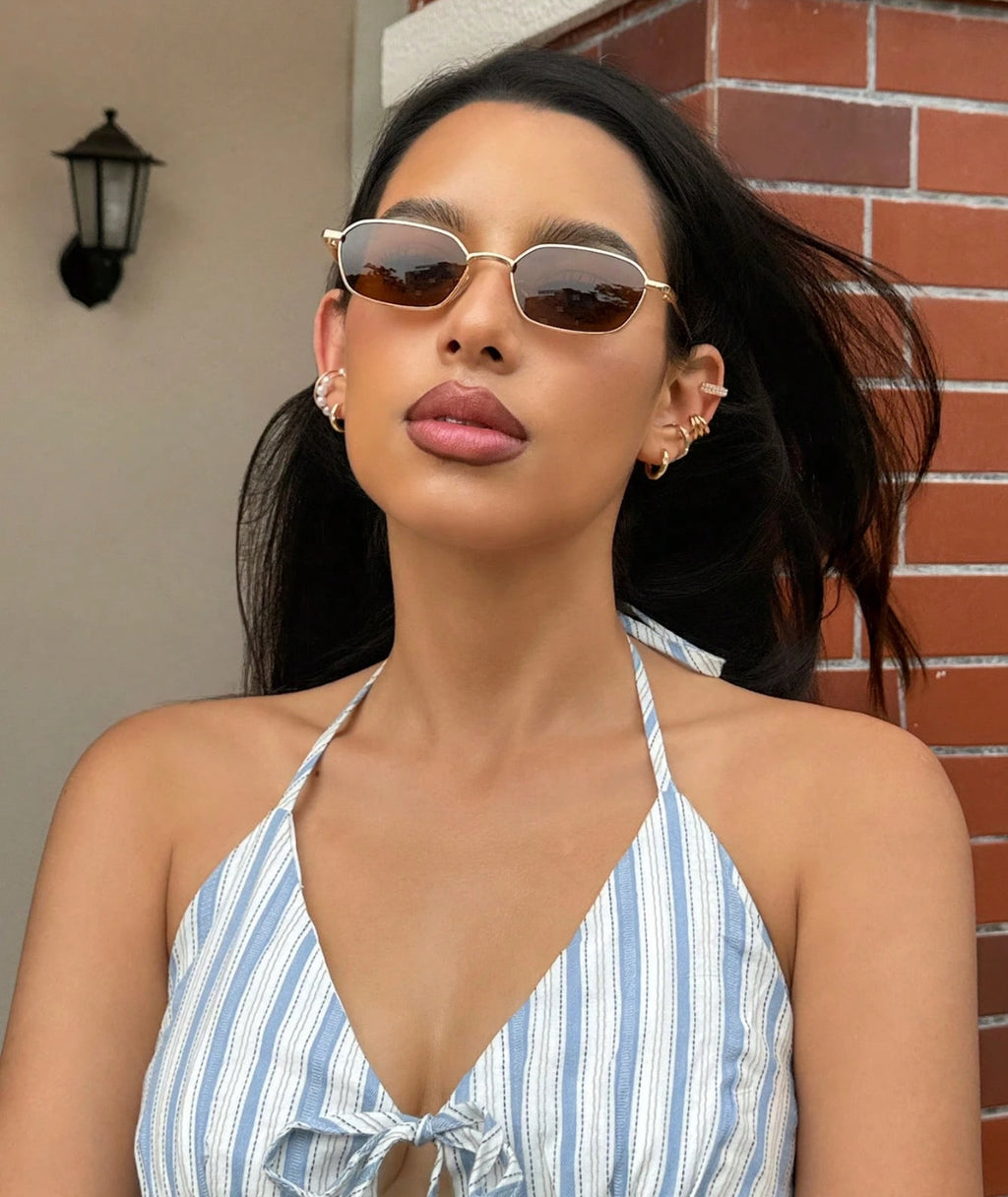 Lentes de sol - Jane brown gold.