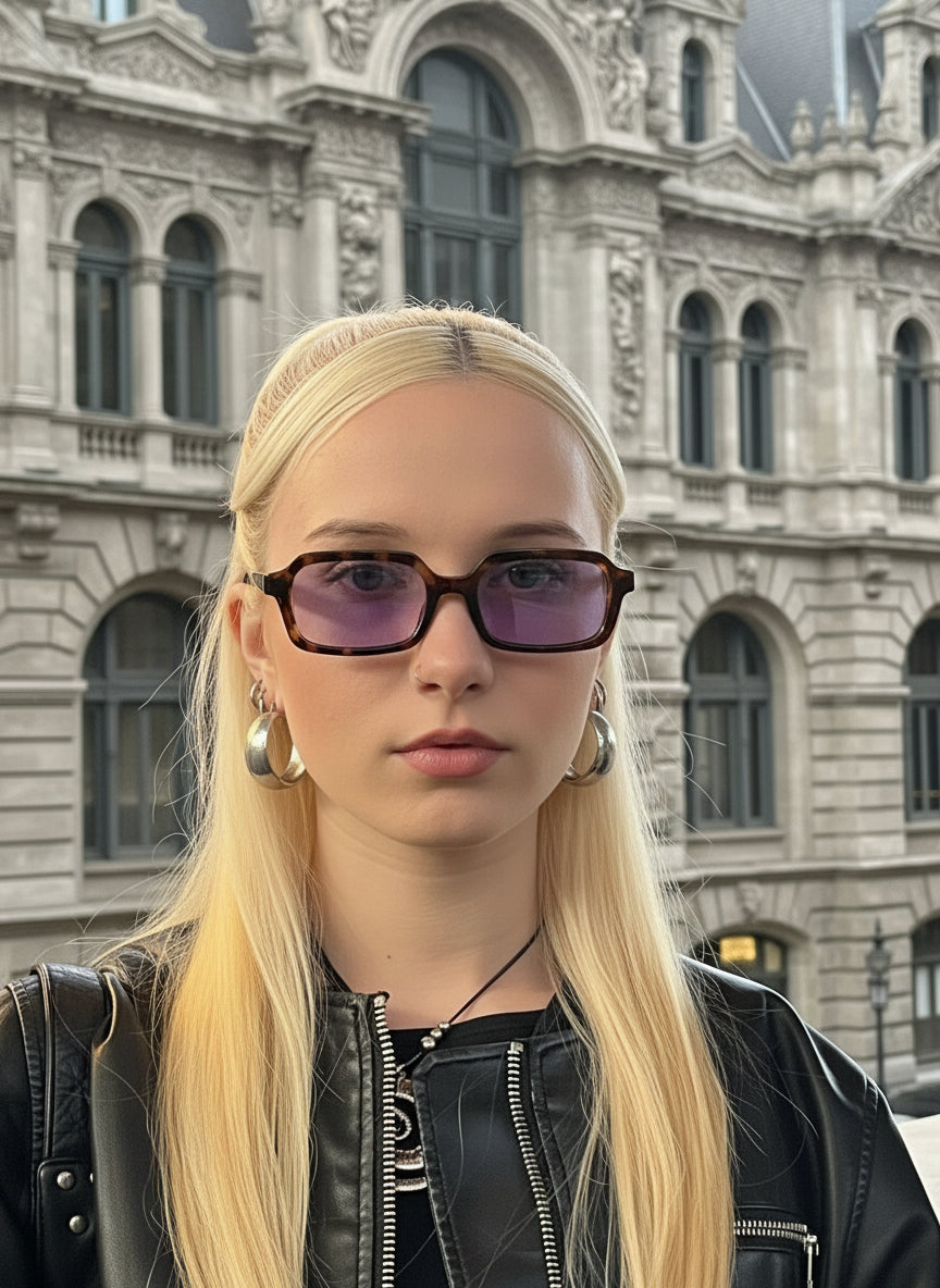 Lentes de sol -  Mónaco violeta.