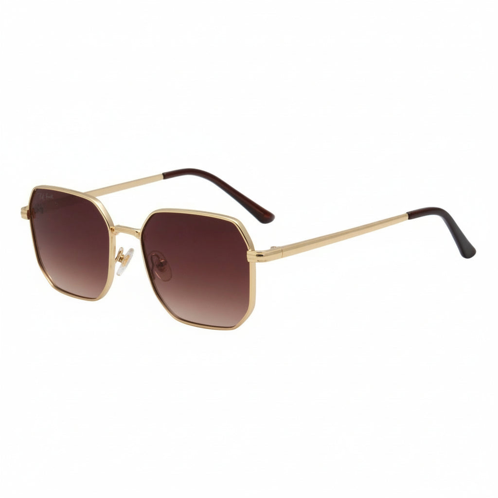 Lentes de sol - Estela brown gold.