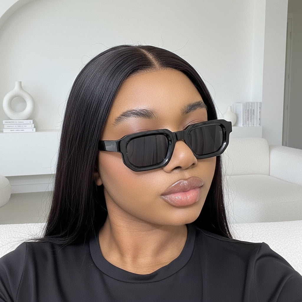 Lentes de sol - Africa negro.