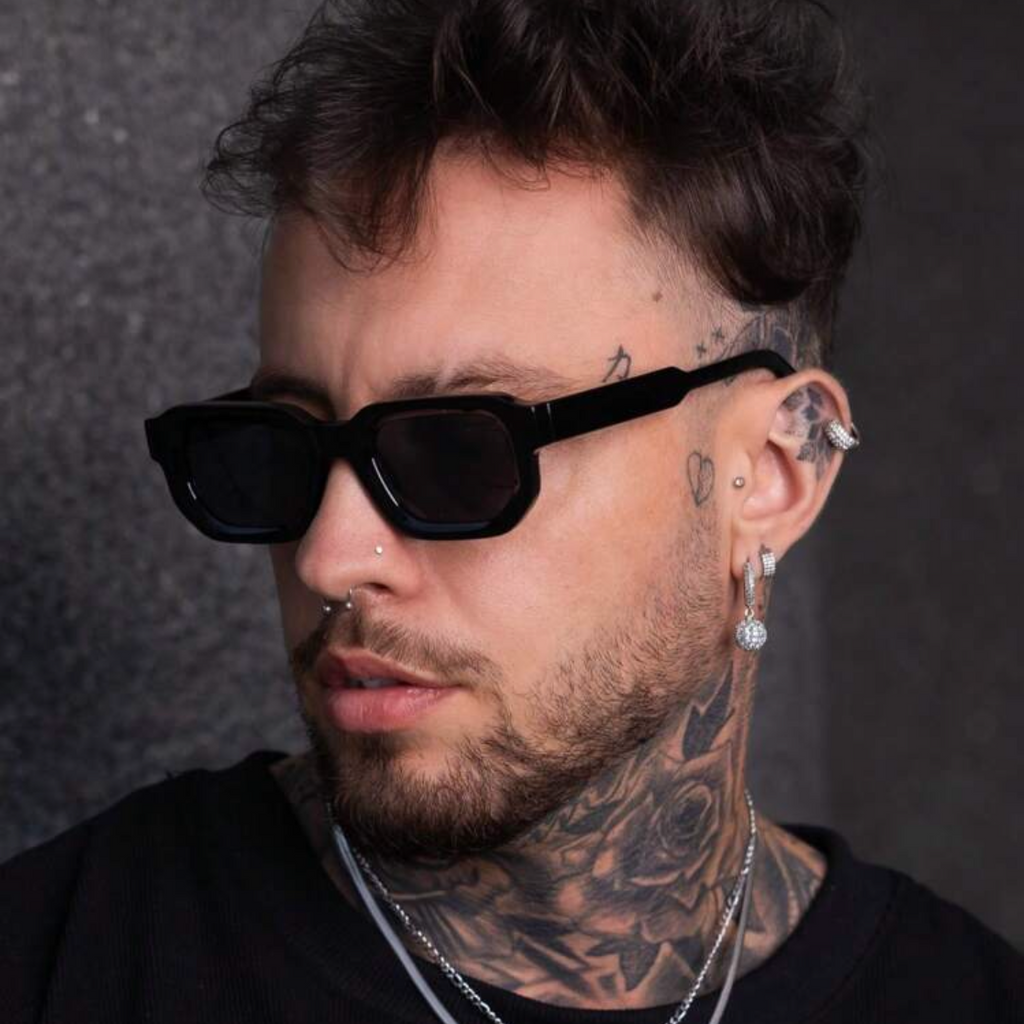 Lentes de sol - Africa negro.