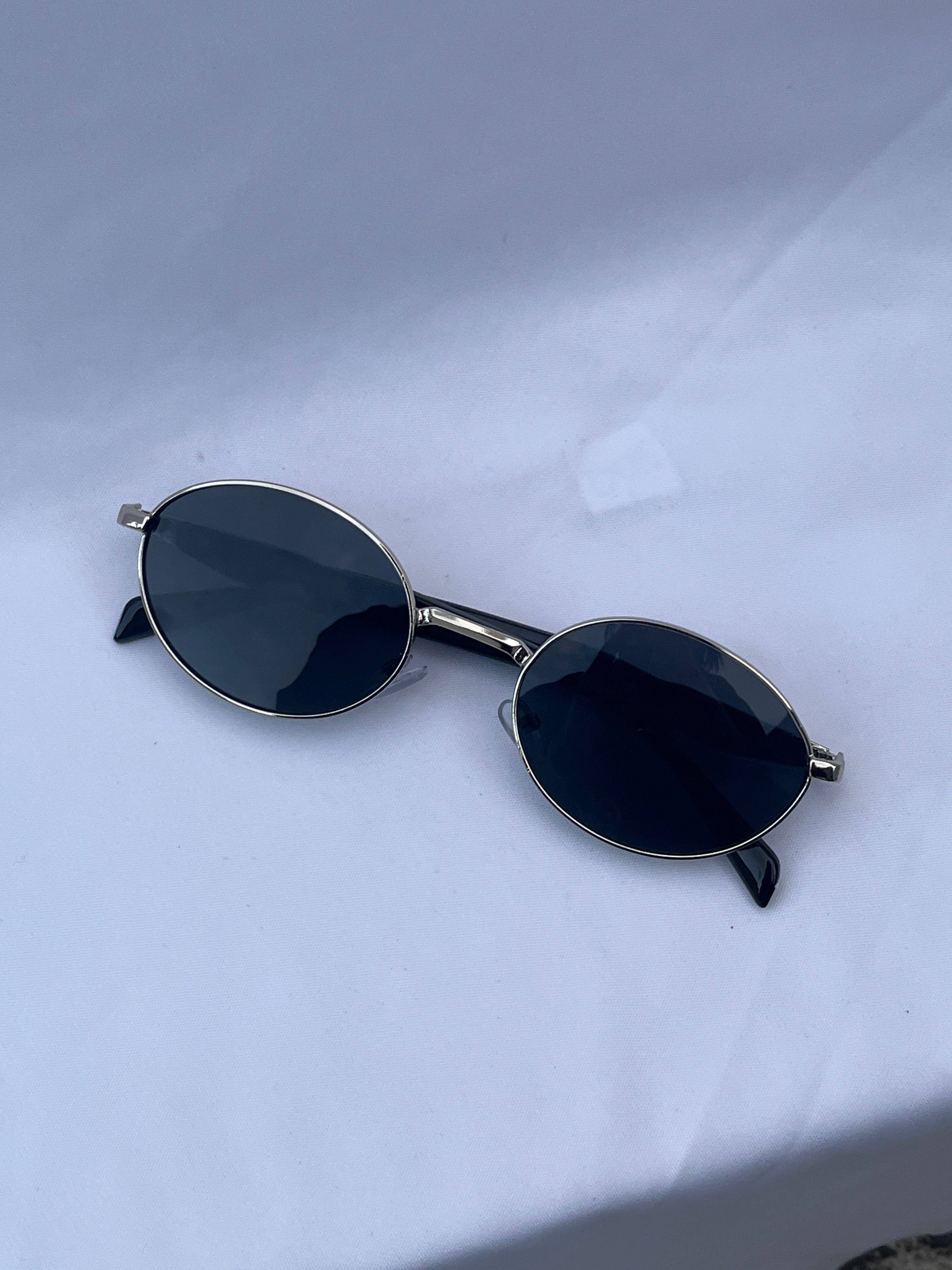 Lentes de sol - Amelie A.Plateado.