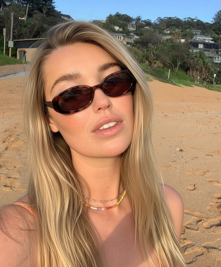 Lentes  de sol - Mary animal print.