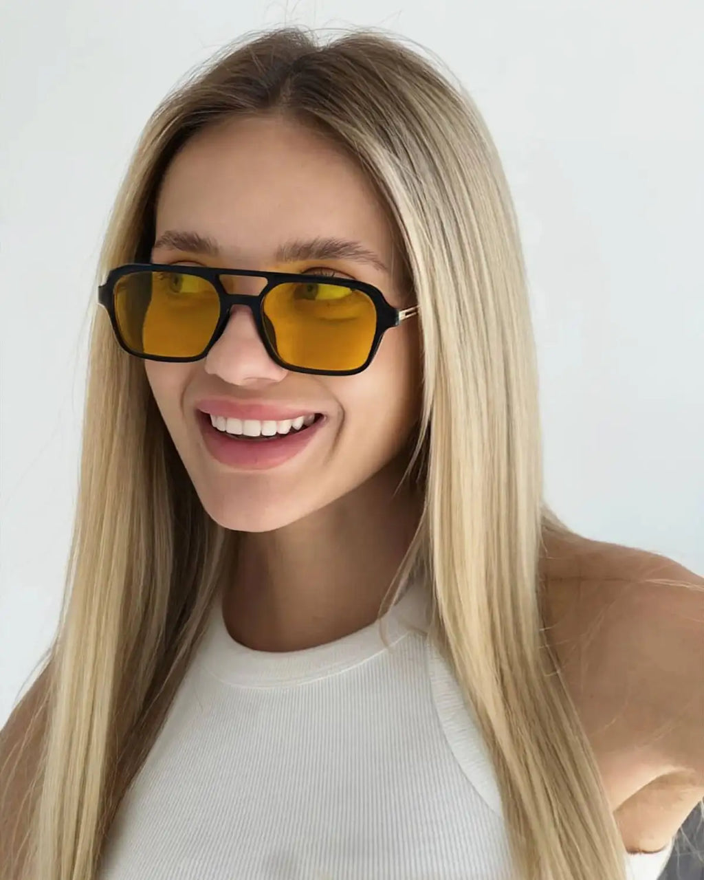 Lentes de sol - Nicky amarillo.